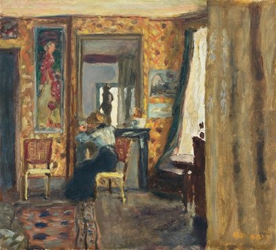 Mujer en un interior, c.1908 de Pierre Bonnard