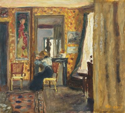 Mujer en un interior, c.1908 de Pierre Bonnard