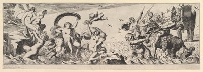 Bacanal, siglo XVII de Pierre Brebiette
