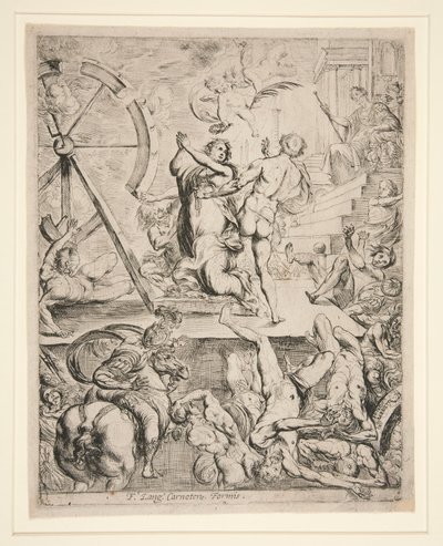 El Martirio de Santa Catalina de Alejandría de Pierre Brebiette