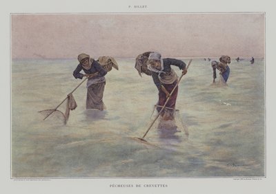 Pescadoras de camarones de Pierre Celestin Billet