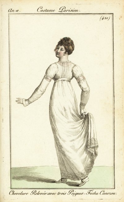 Mujer bailando en un baile, París de Pierre Charles Baquoy