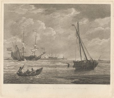 Estudio marino nº 1 de Pierre Charles Canot