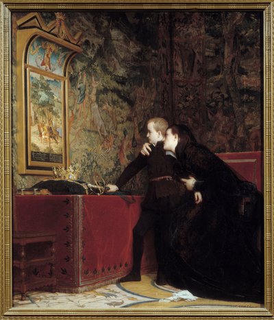 El Duque de Guisa (1550-1588) jura vengar a su padre asesinado. Anne d