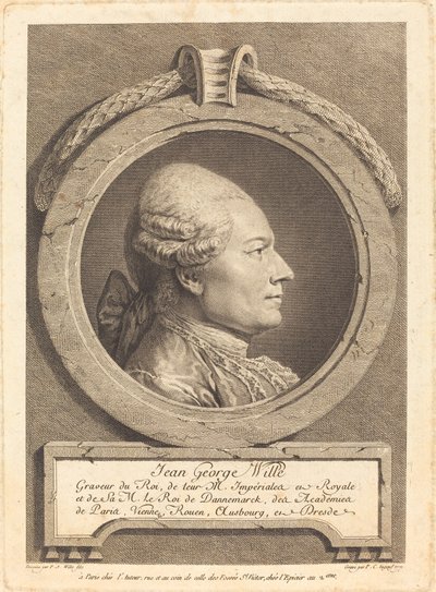 Jean George Wille de Pierre Charles Ingouf after Pierre Alexandre Wille