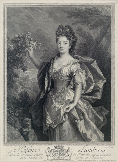 helena de motteville de Pierre Drevet
