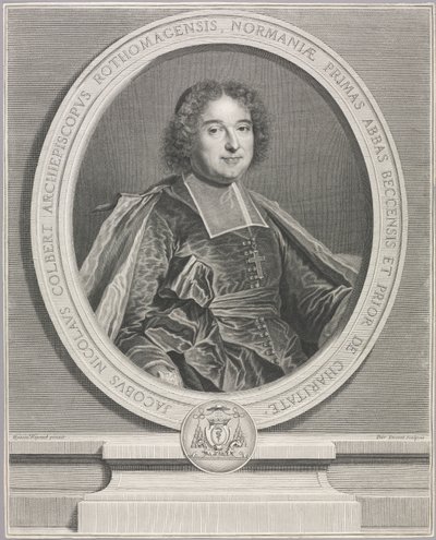 Jacques-Nicolas Colbert de Pierre Drevet