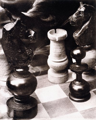 Después de una partida de ajedrez, c.1930 de Pierre Dubreuil