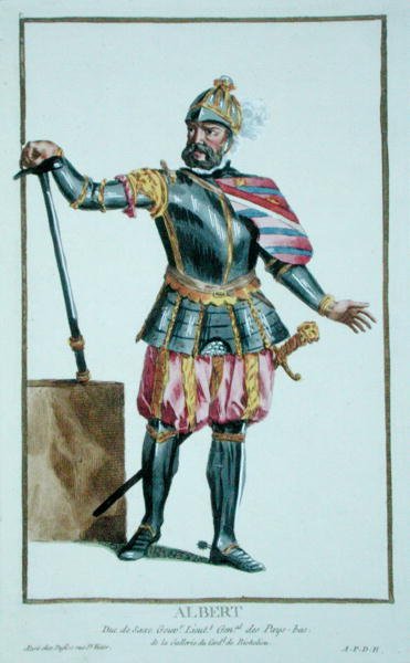 Alberto el Valiente (1443-1500) Duque de Sajonia de 