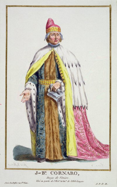 Giovanni Cornaro (1647-1722) Dogo de Venecia, de 