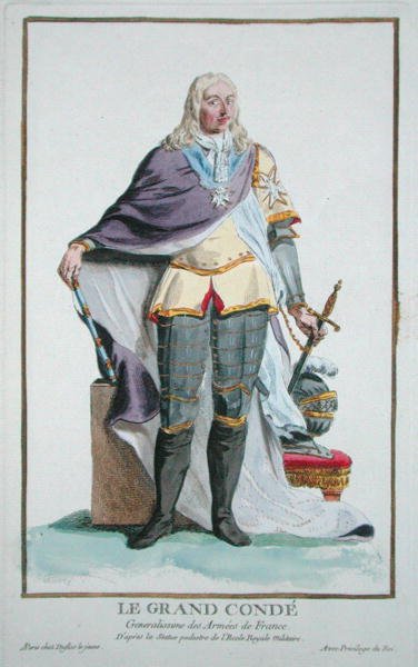 Luis II (1621-86) 4º príncipe de Condé, de 