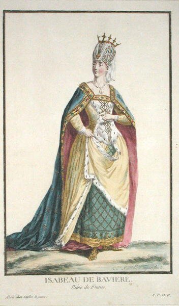Reina Isabel de Baviera (1371-1435) de 
