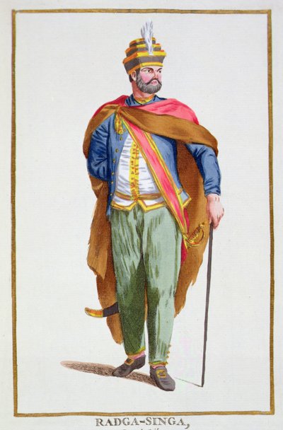 Raja-Singa Rey de Ceilán de 