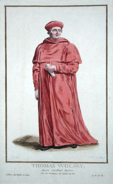 Thomas Wolsey (c.1475-1530), de 
