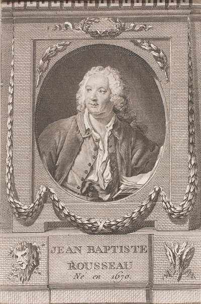 Jean Baptiste Rousseau de Pierre Dupin