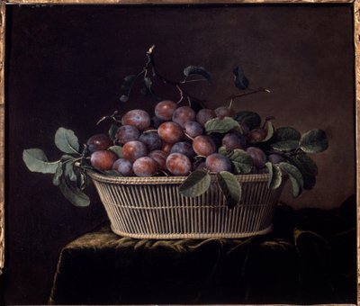 Cesta de ciruelas de Pierre Dupuis
