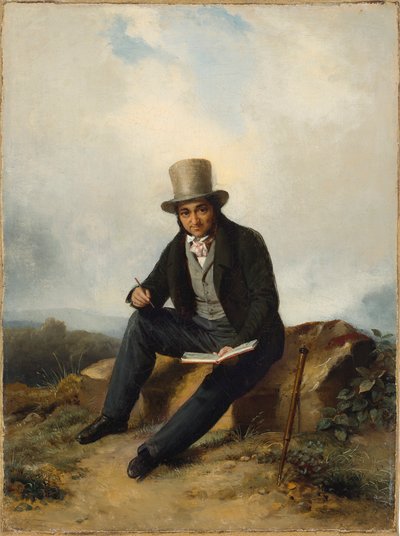 Retrato de André Jolivard 1787-1851 de Pierre Duval Le Camus