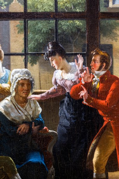 Los Cancans en la Portera de Pierre Duval Le Camus