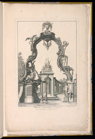 Cartucho y fuente de Pierre Edme Babel