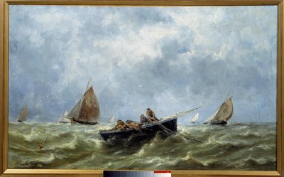 Pescadores de mar de Pierre Emile Berthelemy