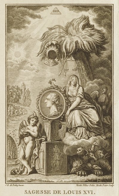 La sabiduría de Luis XVI de Pierre Etienne Moitte