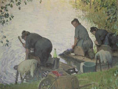 Las lavanderas de Pierre Eugene Montezin