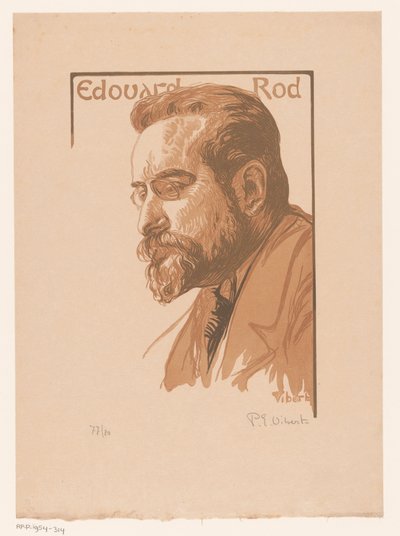 Retrato de Édouard Rod
Edouard Rod (título en el objeto) de Pierre Eugène Vibert (signed by artist)