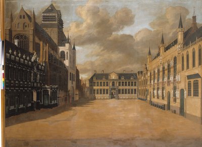 Plaza Burg, Brujas de Pierre Francois Ledoulx