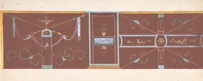Diseño para Decoración de Pared de Pierre Francois Leonard Fontaine