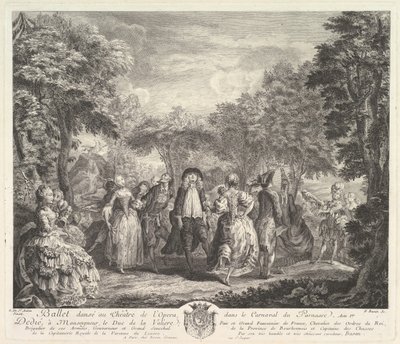El Carnaval del Parnaso, 1761-62 de Pierre François Basan