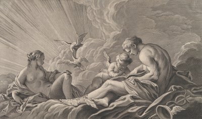 El Amor Instruido por Mercurio de Pierre François Basan