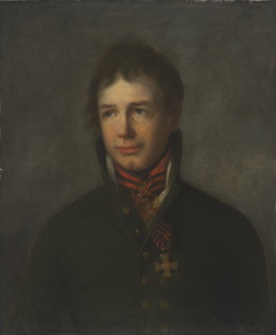 Retrato del almirante y explorador Ivan Krusenstern Adam Johann Ritter von Krusenstern 1770-184 de Pierre François Eugène Giraud