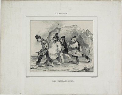 Los pintores de paisajes de Pierre François Eugène Giraud