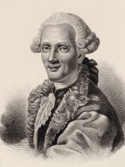 Retrato del compositor Niccolò Piccinni 1728-1800 de Pierre François Legrand