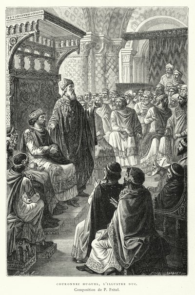 Coronad a Hugues, el ilustre duque de Pierre Fritel