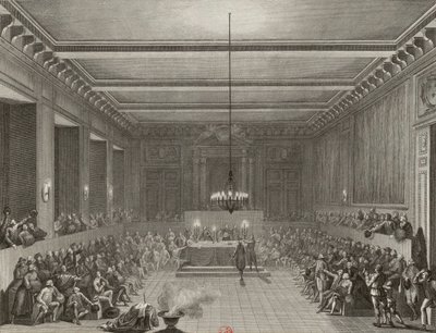 El 15 de enero de 1790, la Comuna de París concede una espada y una corona cívica al inglés C.J.W. Nesham. de Pierre Gabriel Berthault