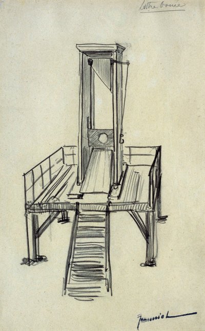 Guillotina de Pierre Georges Jeanniot