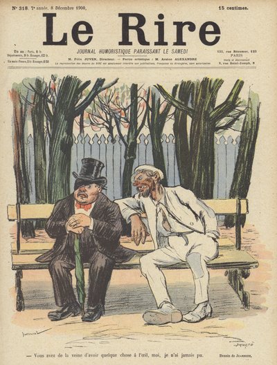 Ilustración para Le Rire de Pierre Georges Jeanniot