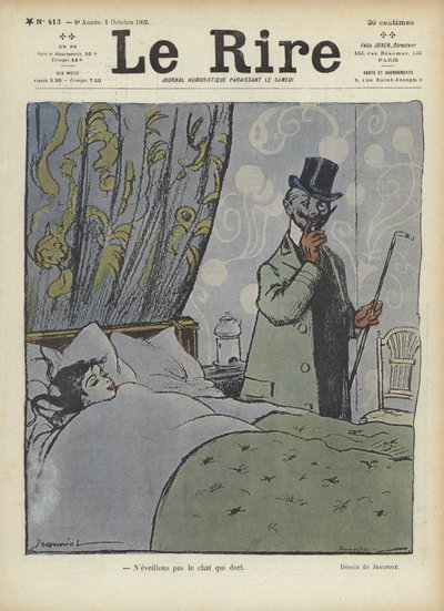 Ilustración para Le Rire de Pierre Georges Jeanniot