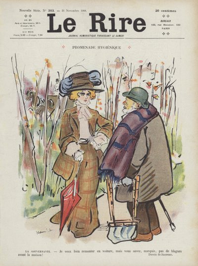 Ilustración para Le Rire de Pierre Georges Jeanniot