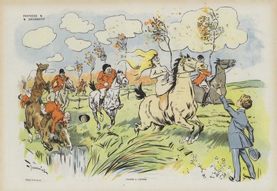 Ilustración para Le Rire de Pierre Georges Jeanniot