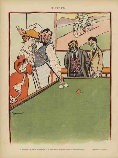 Ilustración para Le Rire de Pierre Georges Jeanniot
