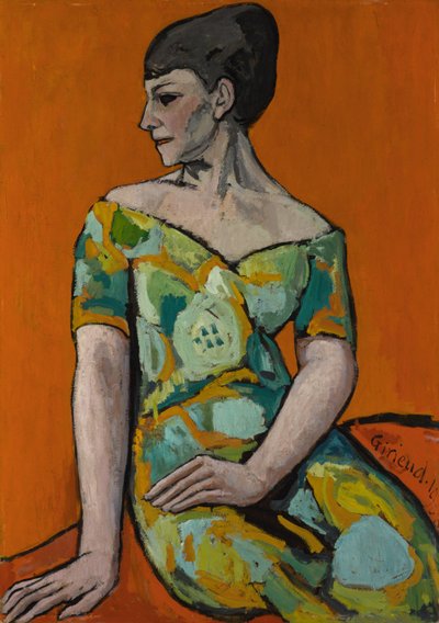 Retrato de la pintora Emilie Charmy de Pierre Girieud