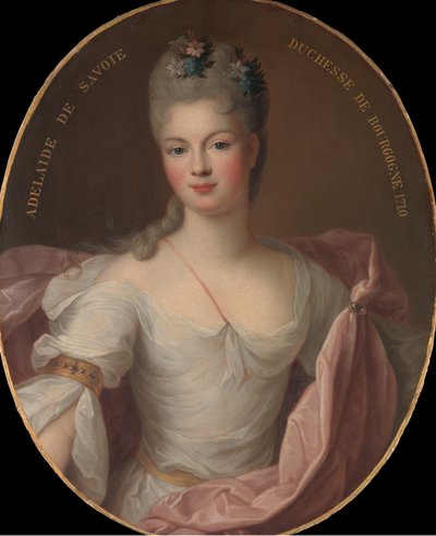 Marie Adélaïde de Savoie 1685-1712, duquesa de Borgoña, 1710 de Pierre Gobert