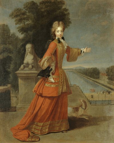 Retrato de María Adelaida de Saboya, duquesa de Borgoña de Pierre Gobert