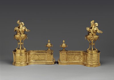 Andirons, c.1770-80 de Pierre Gouthière