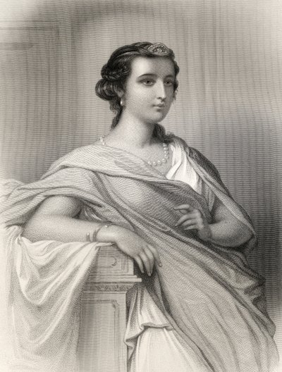 Aspasia de Mileto, ilustración de 