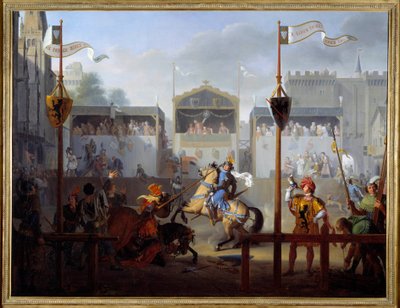 Un torneo en el siglo XIV de Pierre Henri Revoil