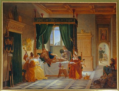 La convalescence de Bayard - La convalecencia de Bayard ... de Pierre Henri Revoil