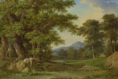 Biblys convirtiéndose en un manantial, 1792-93 de Pierre Henri de Valenciennes